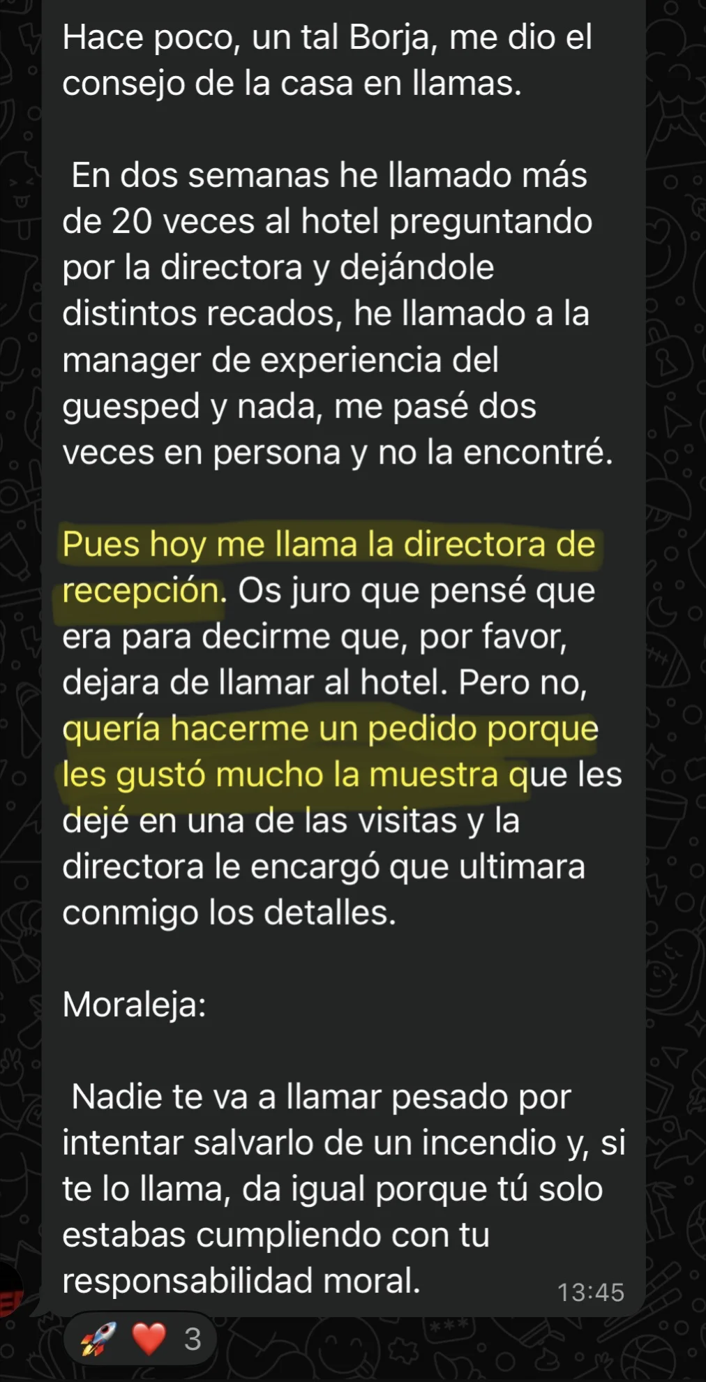 Testimonio cliente Sales University