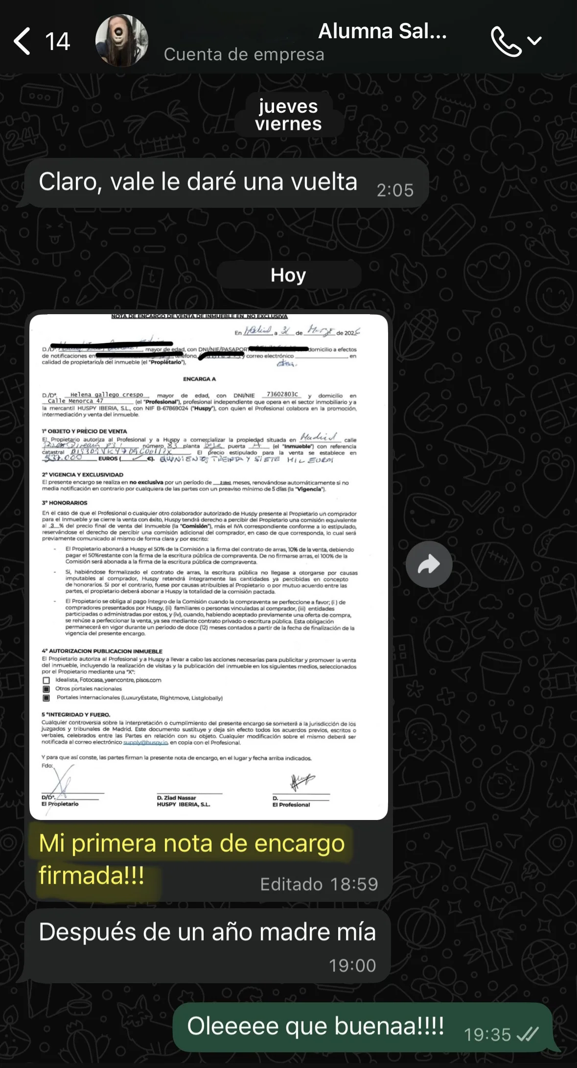 Testimonio cliente Sales University