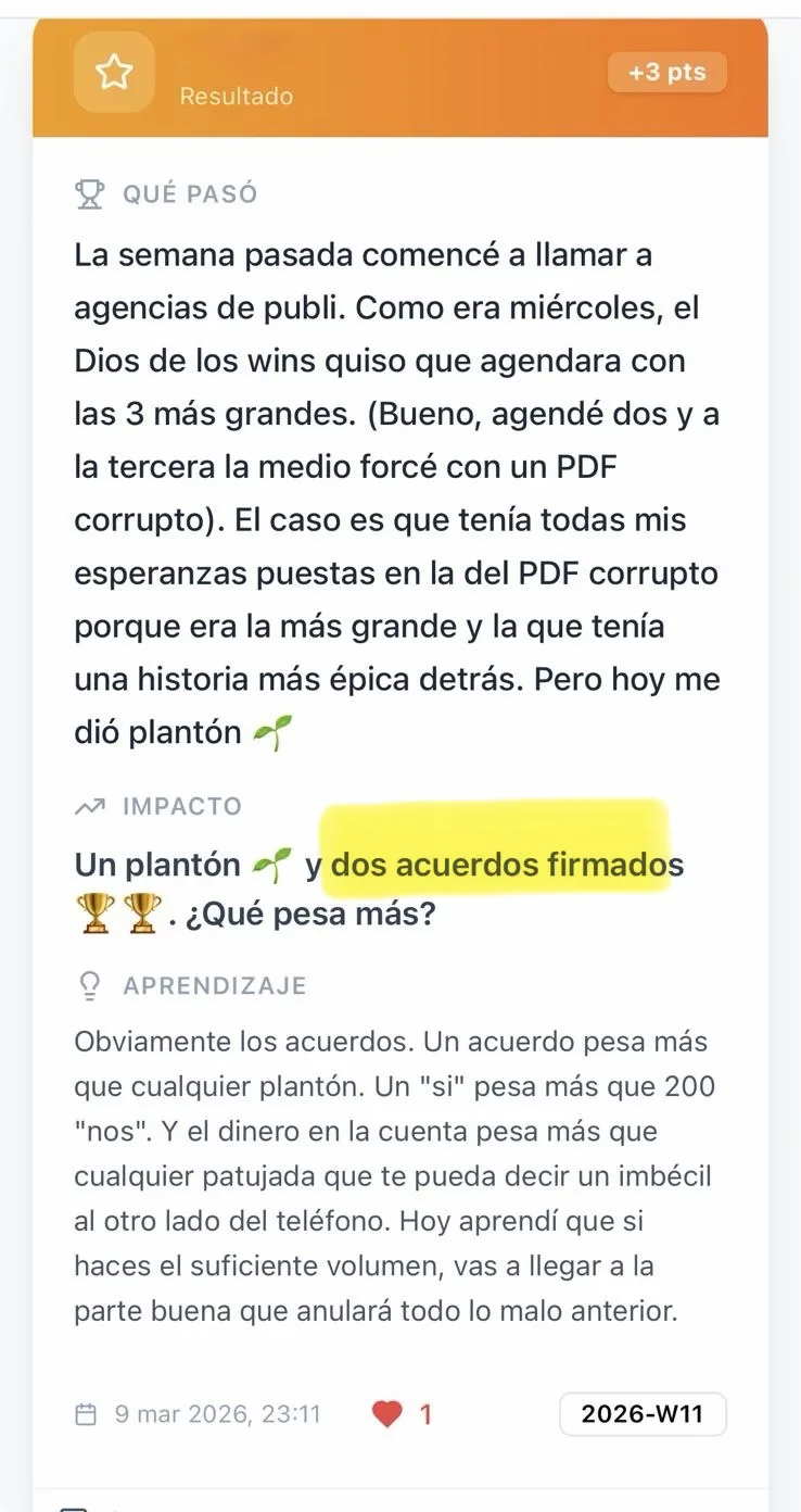 Testimonio cliente Sales University