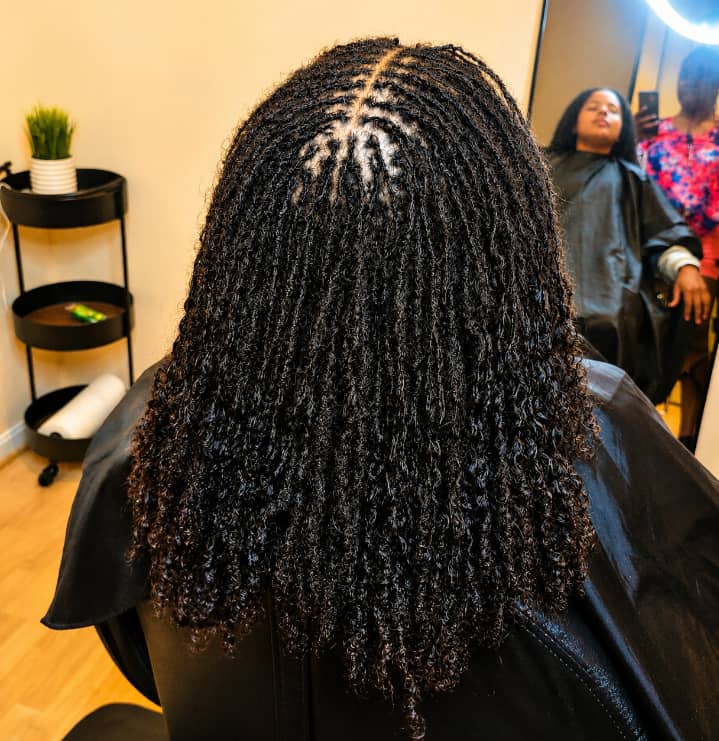 Fresh loc installation by Triple Touch Locs in Gaithersburg, Maryland Fresh loc installation by Triple Touch Locs in Gaithersburg, Maryland