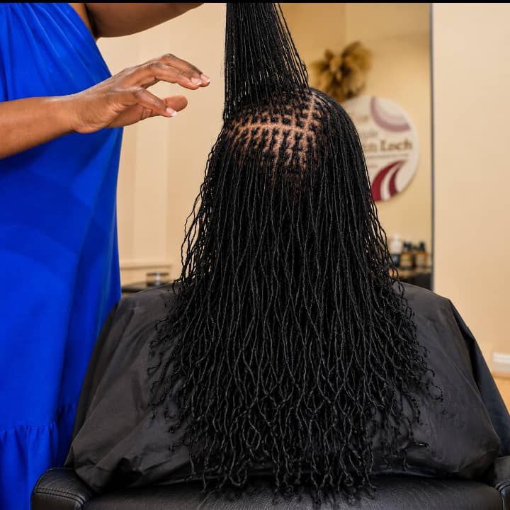 Fresh loc installation by Triple Touch Locs in Gaithersburg, Maryland. Fresh loc installation by Triple Touch Locs in Gaithersburg, Maryland.
