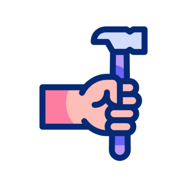 Animated tile and remodeling services icon for J Lopez Tile