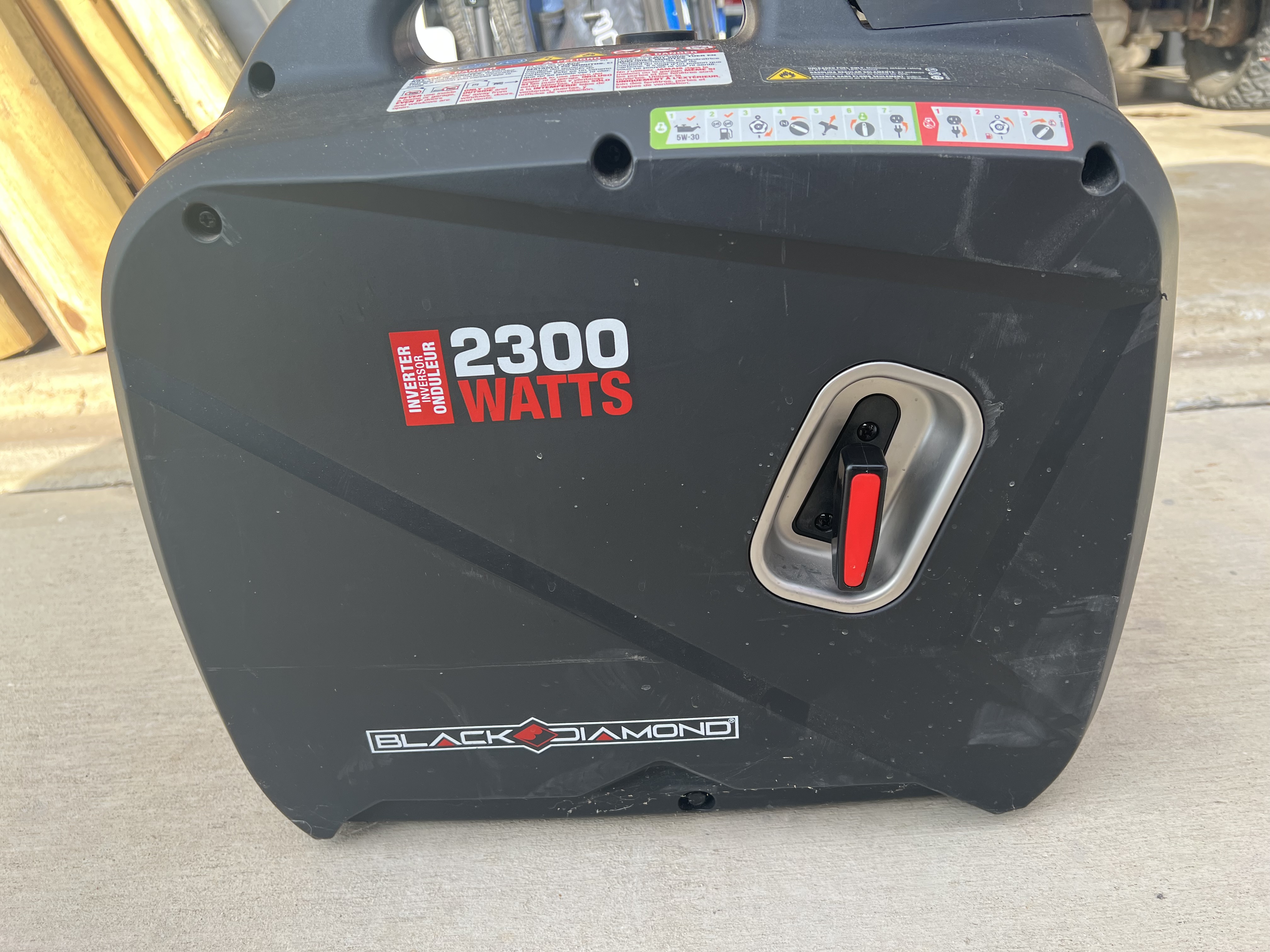 Black Diamond 2300 generator rental in Converse, TX