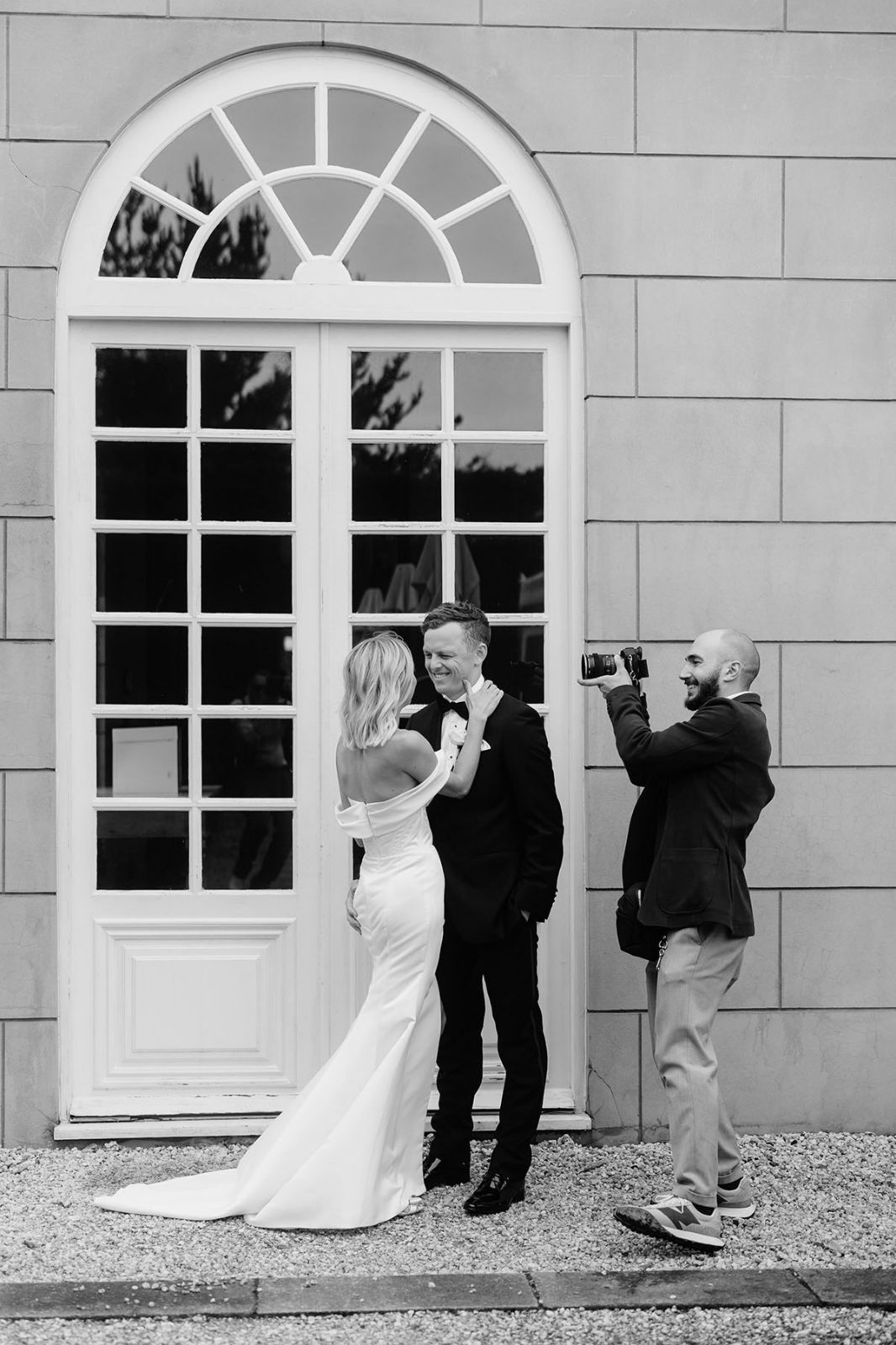 Federico of Collections Photography photographing a couple