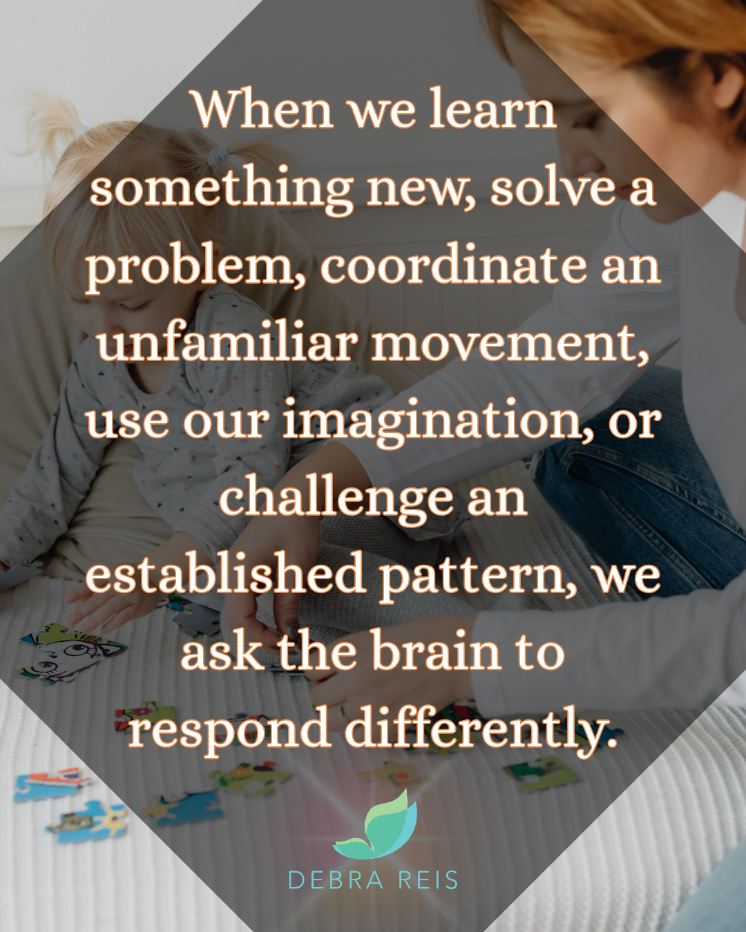 Change your normal, engage your brain
