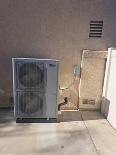 outside air conditioning fan