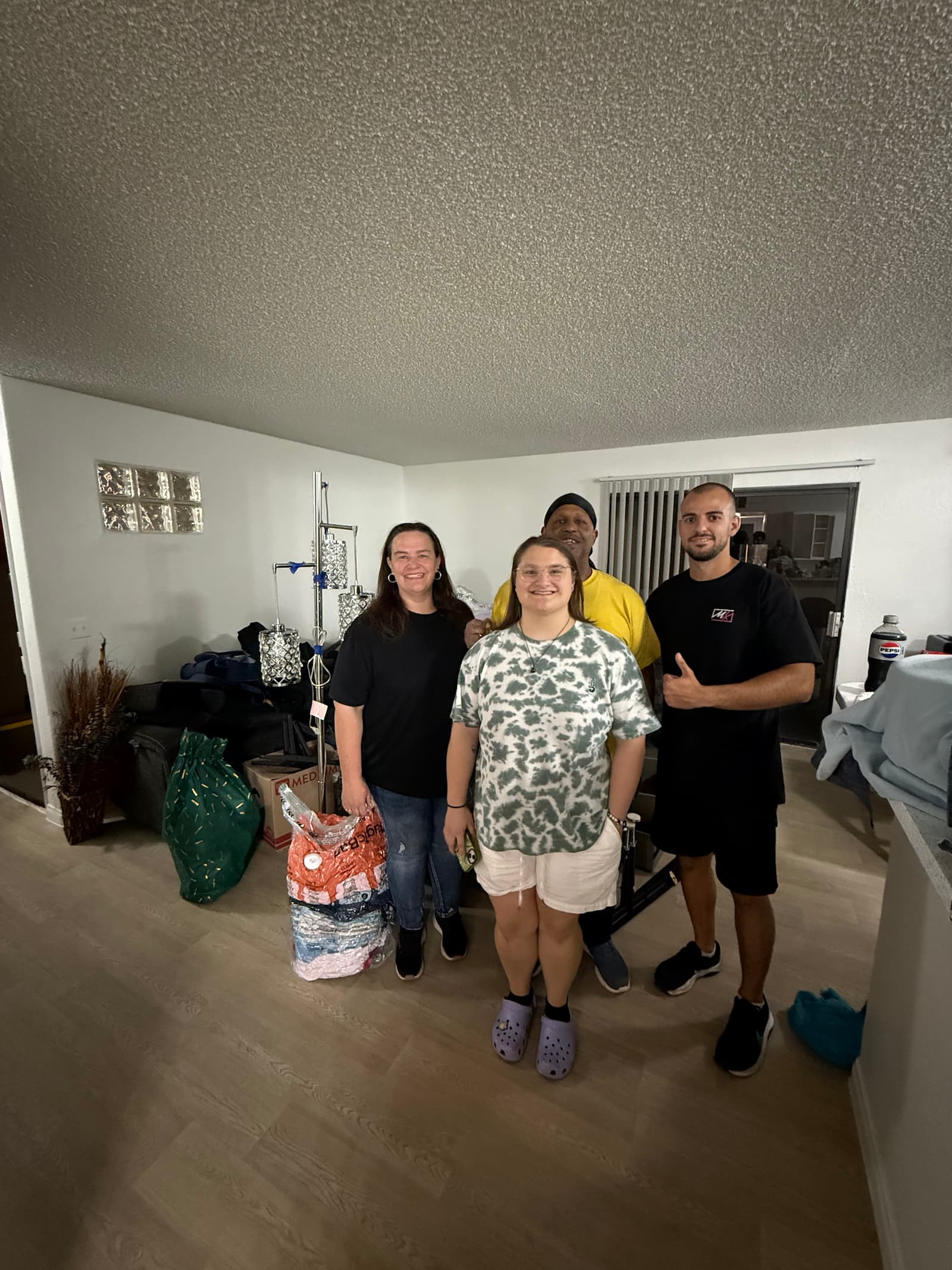 Flex Movers crew on site during a Las Vegas moving job