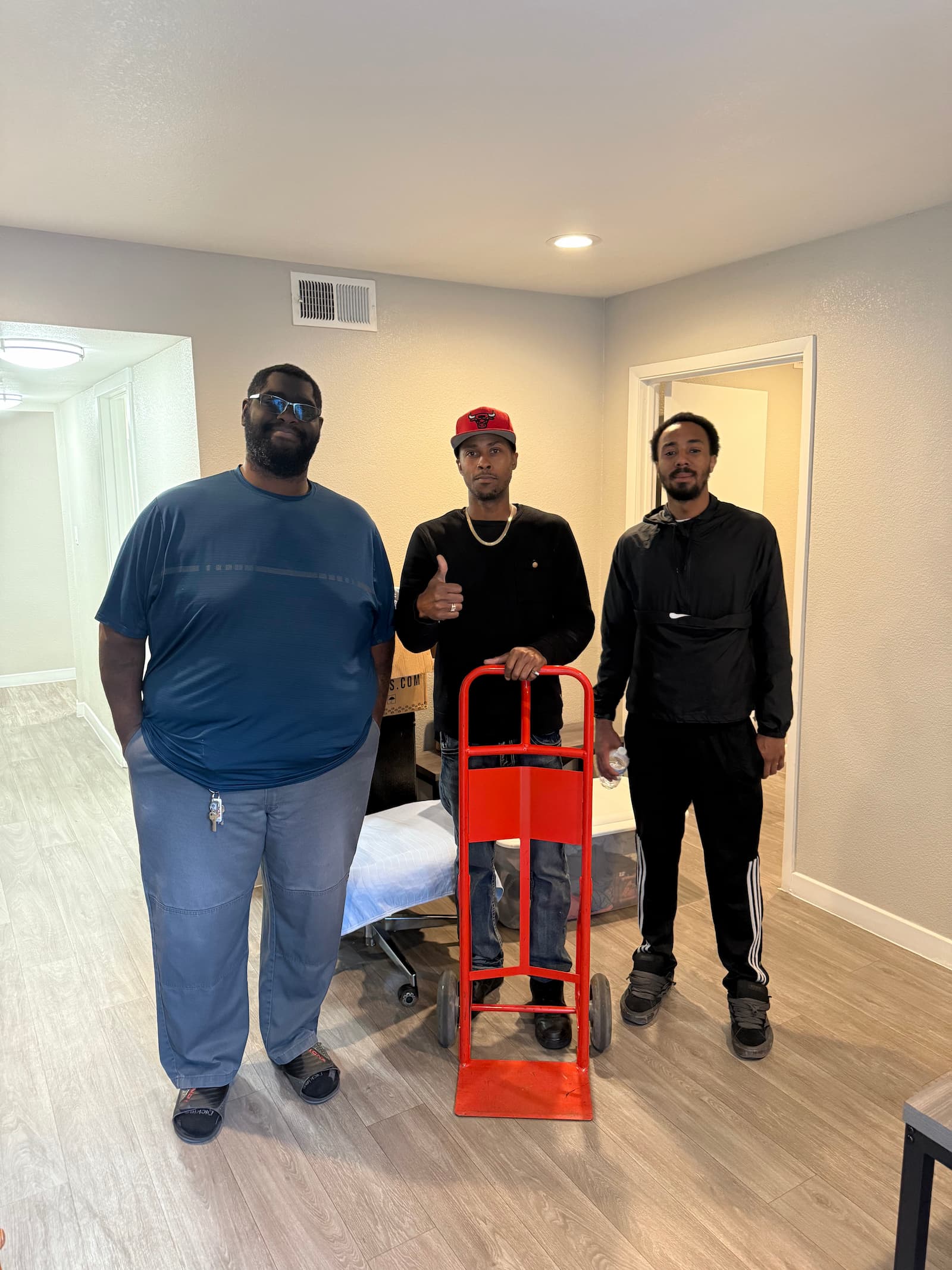 Flex Movers crew on a job in Las Vegas
