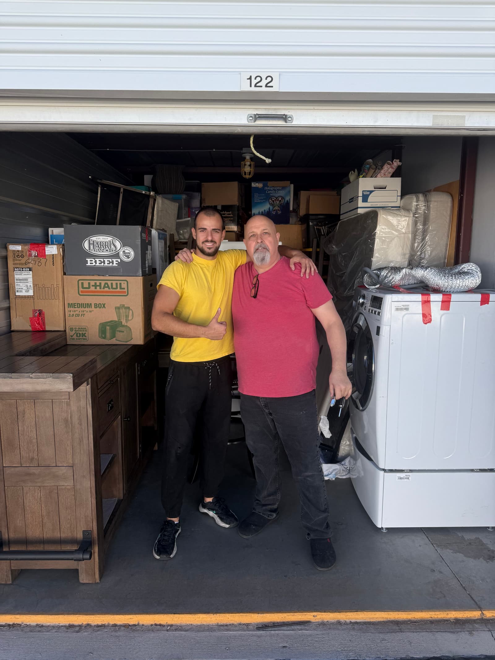 Flex Movers team on a residential moving job in Las Vegas