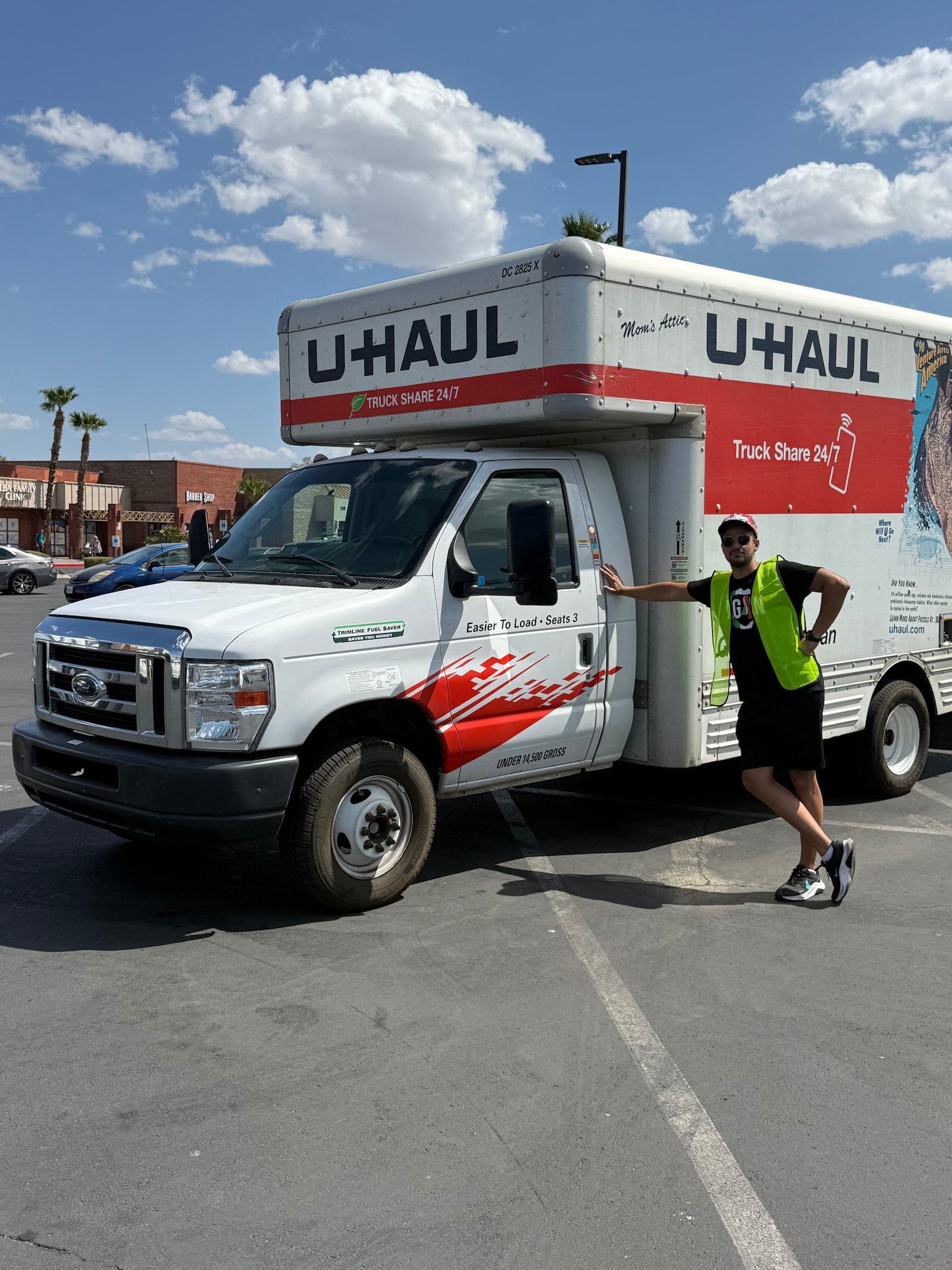 Flex Movers crew on a full-service moving job in Las Vegas