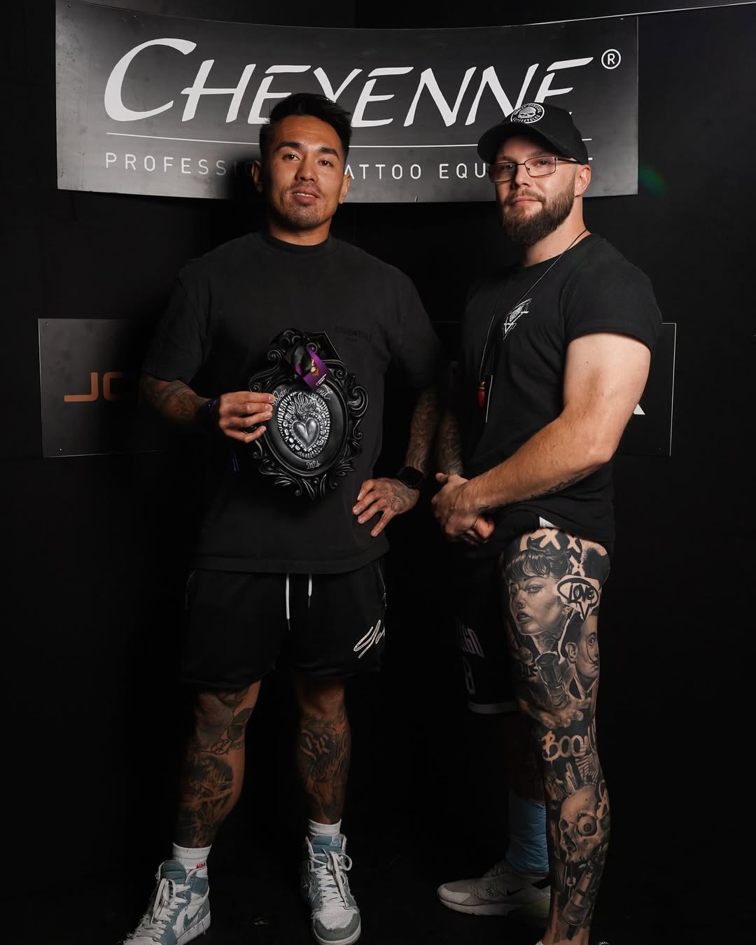 Ly Pham bei der Preisverleihung des Tattoo-Contests in Rom