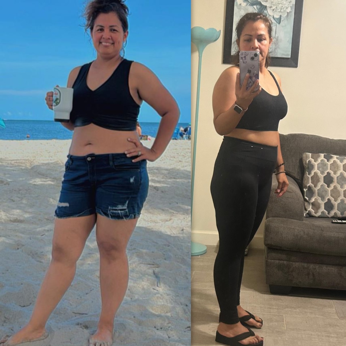 Transformación cliente 5 - antes y después