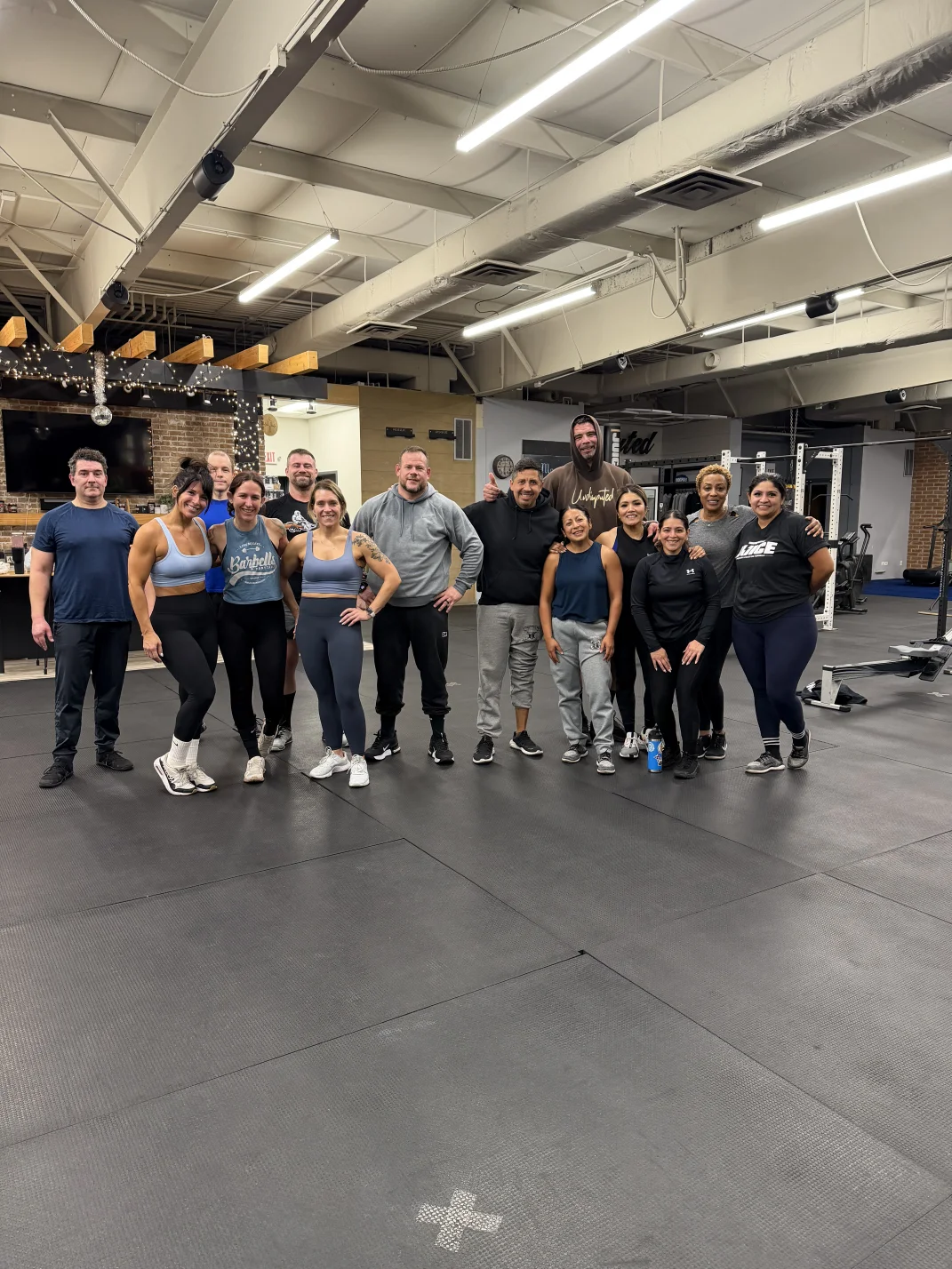 Undisputed Strength Co. gym training session in Joliet