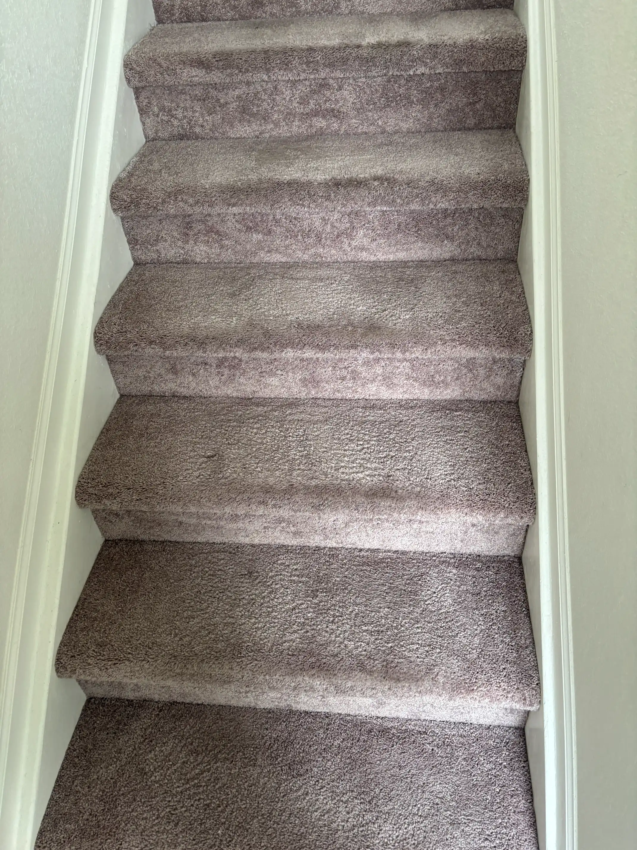 hallway or stair area before treatment