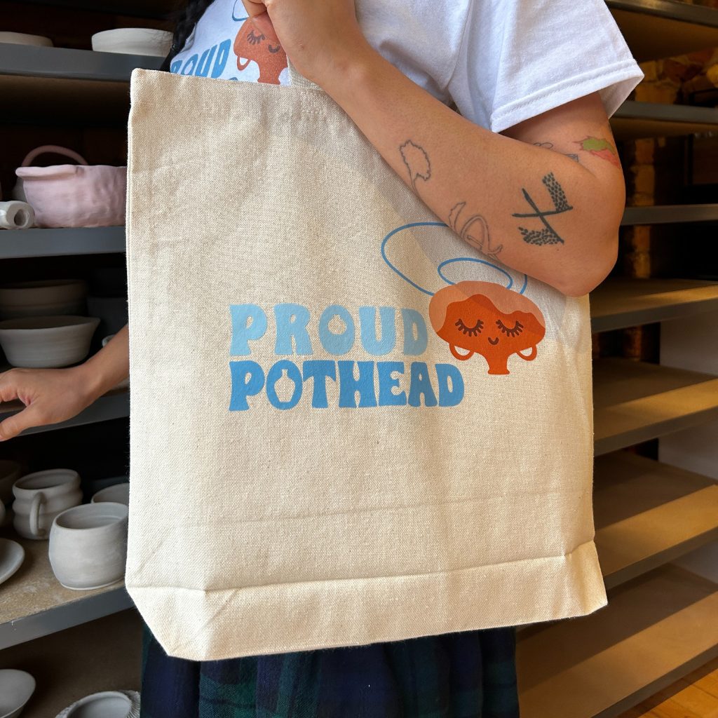 Proud Pothead — Blue & Orange