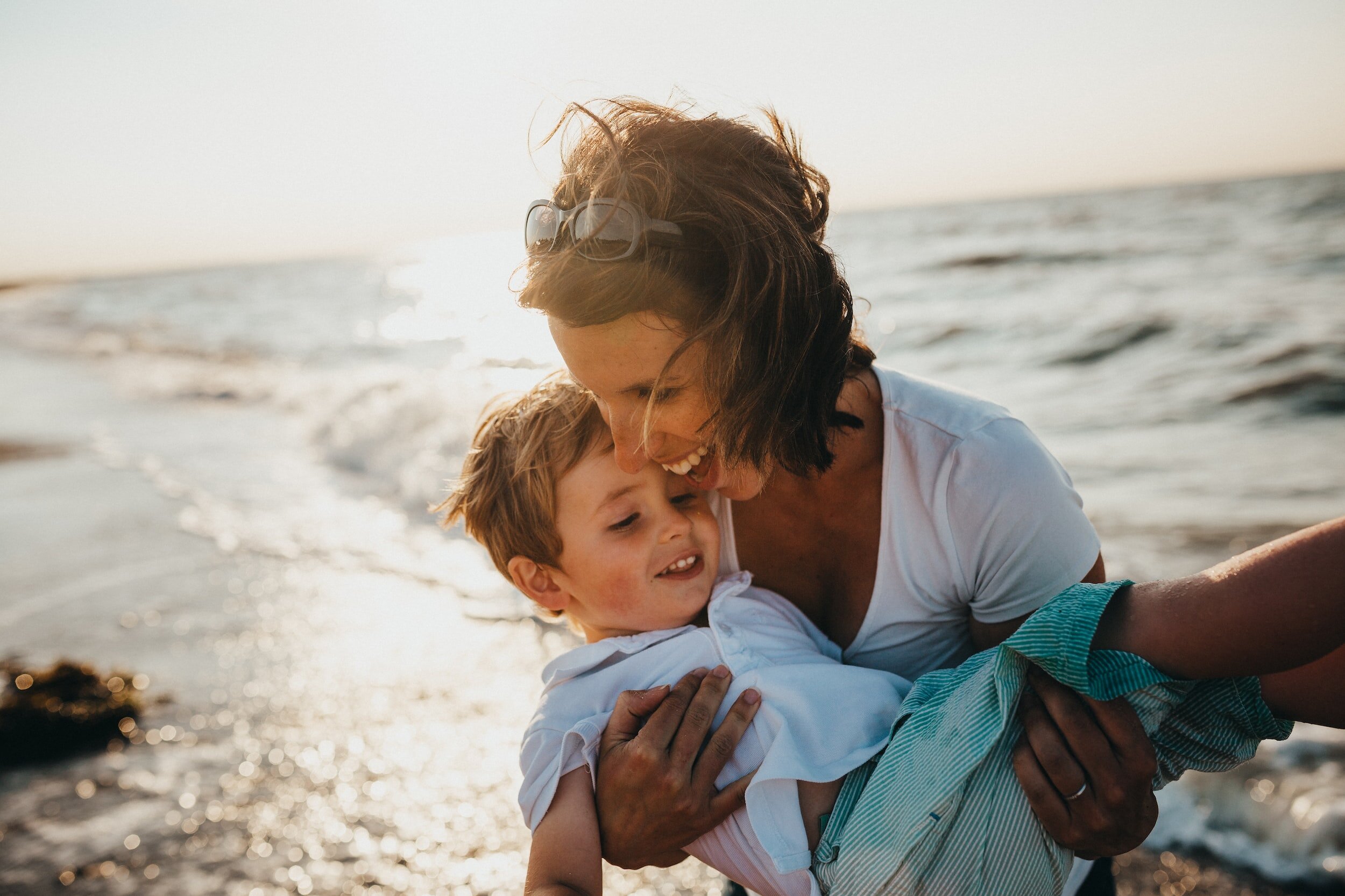 Mother playing with her child, family chiropractic care at Lake Nona Chiropractic