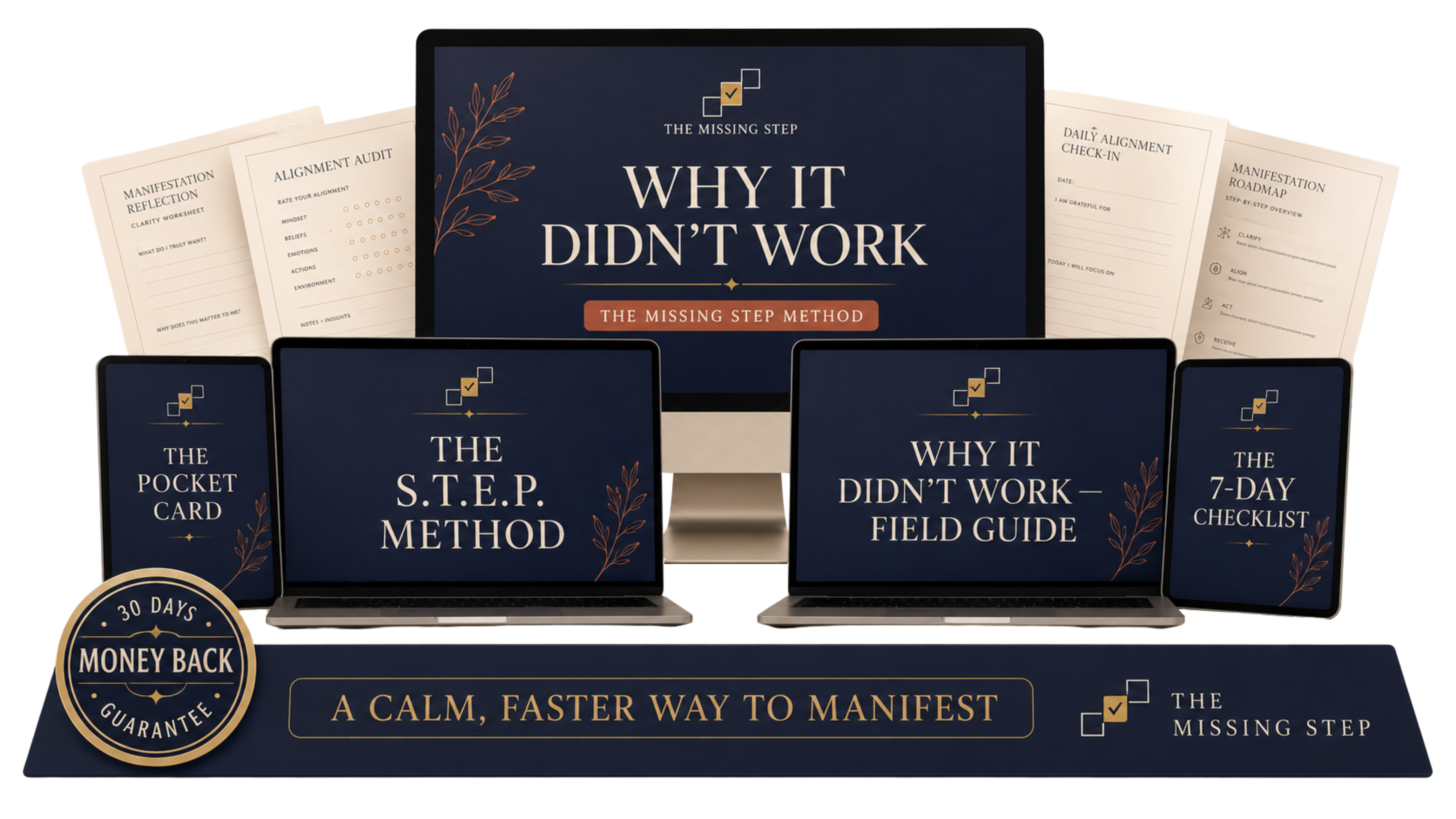 The Missing Step — Why It Didn't Work product suite