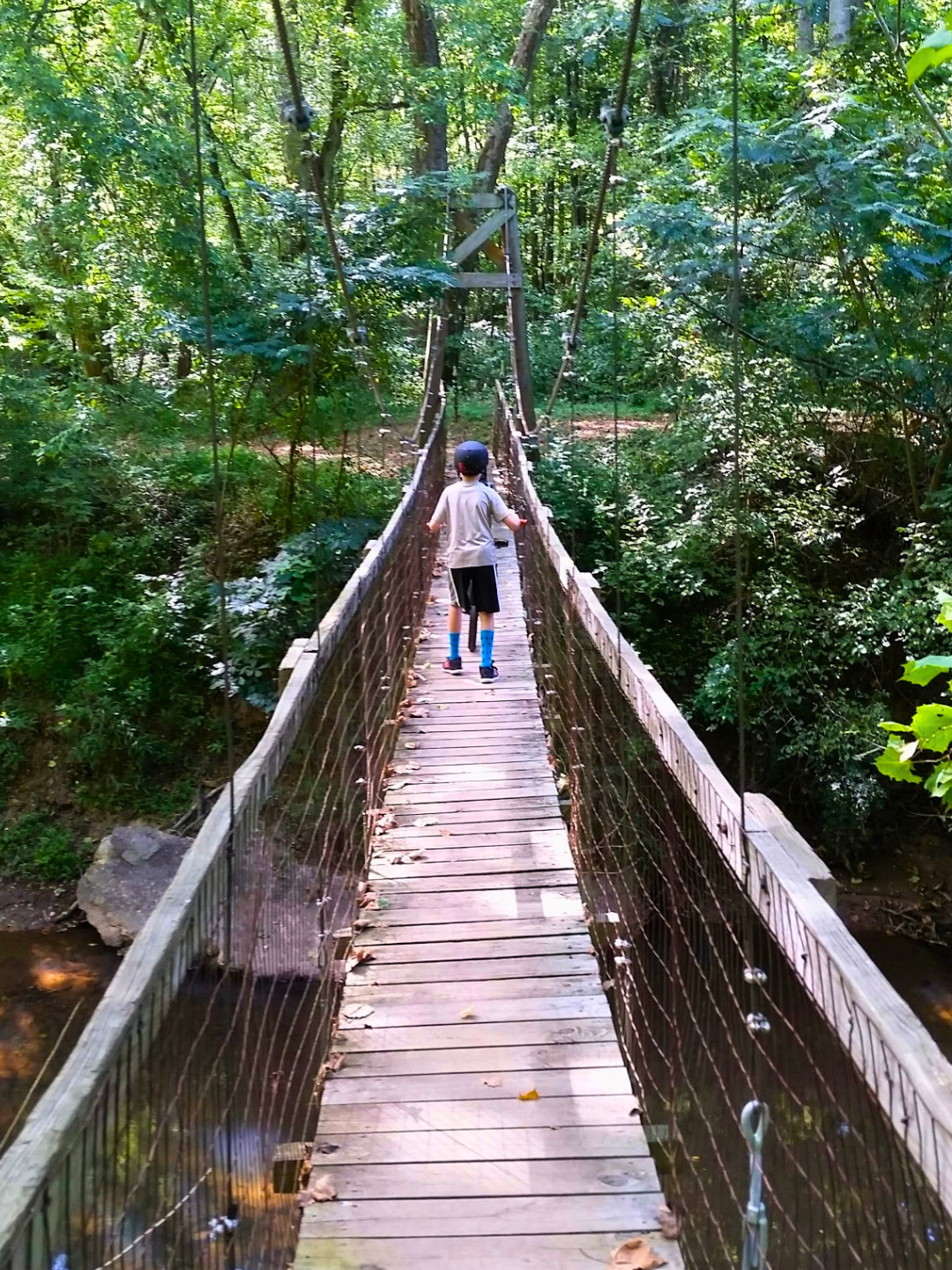 Cash and Micah on the Blackwater trails