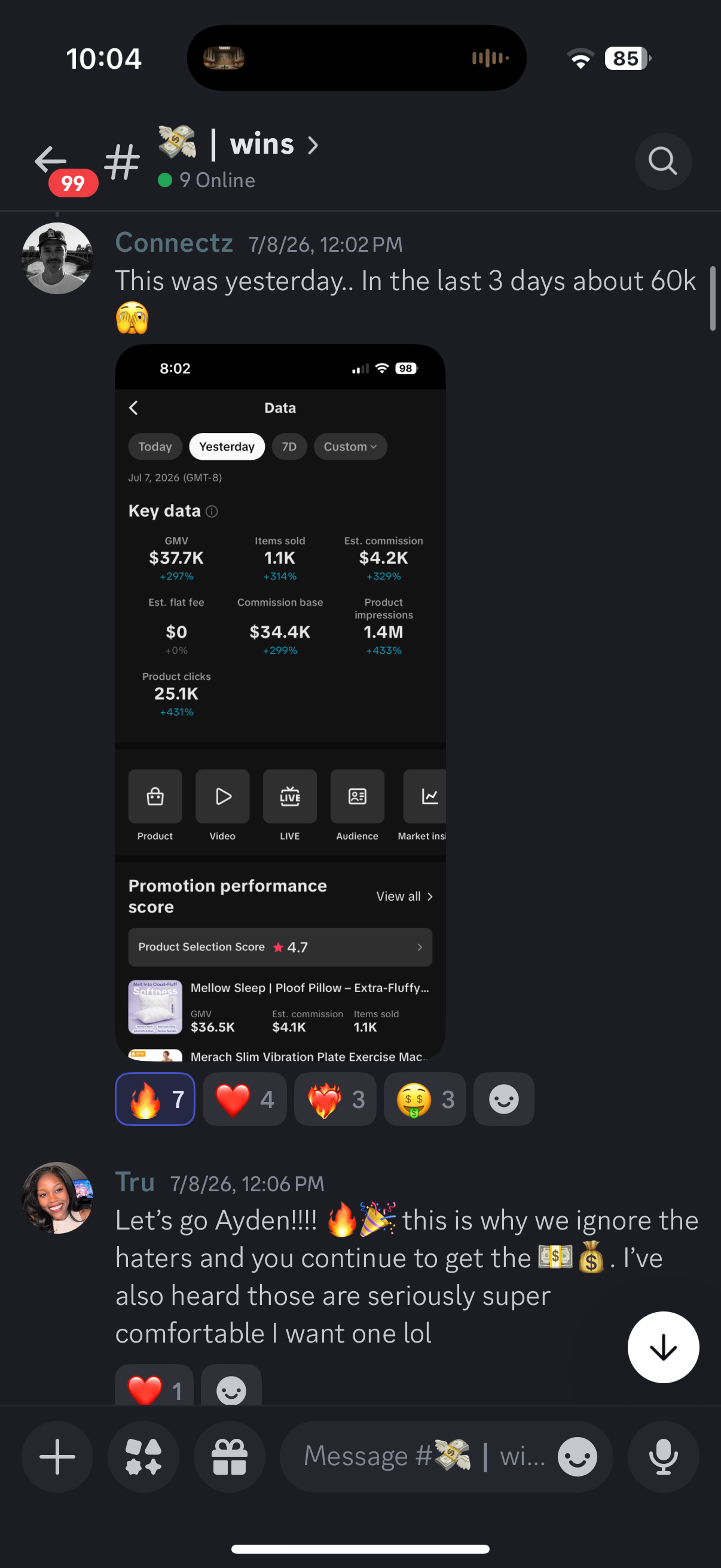 Ayden Discord screenshot