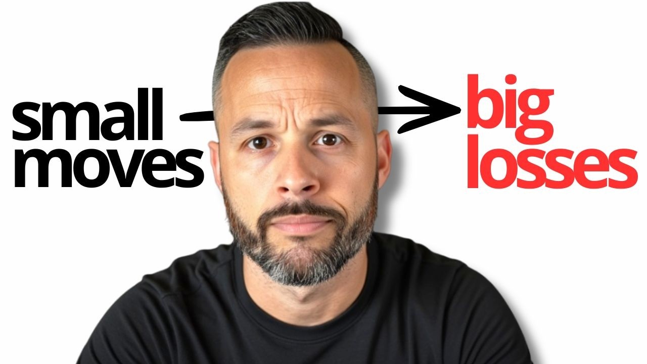 Entrepreneur stressed over stagnant business growth while ignoring hidden risks of inaction and lack of marketing strategy