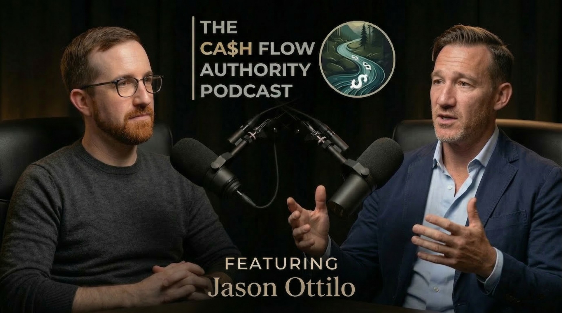 Jason Ottilo on The Cash Flow Authority Podcast discussing multifamily investing and raising capital with Chris Jansen