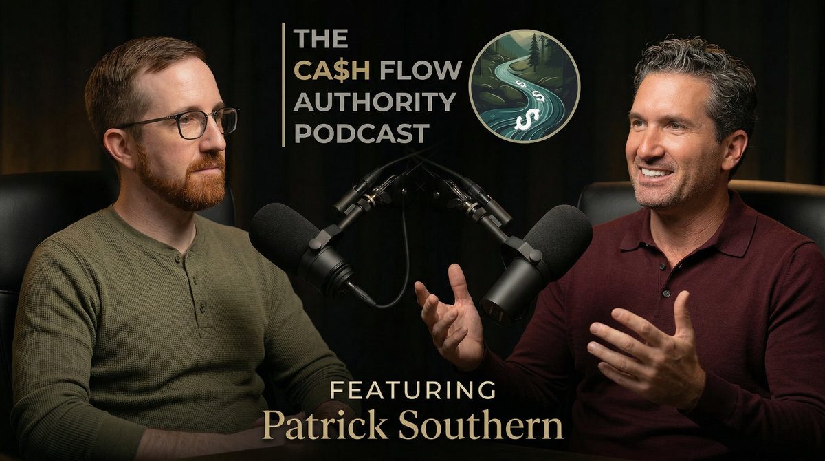 Patrick Southern on The Cash Flow Authority Podcast discussing REIT strategies and real estate market cycles