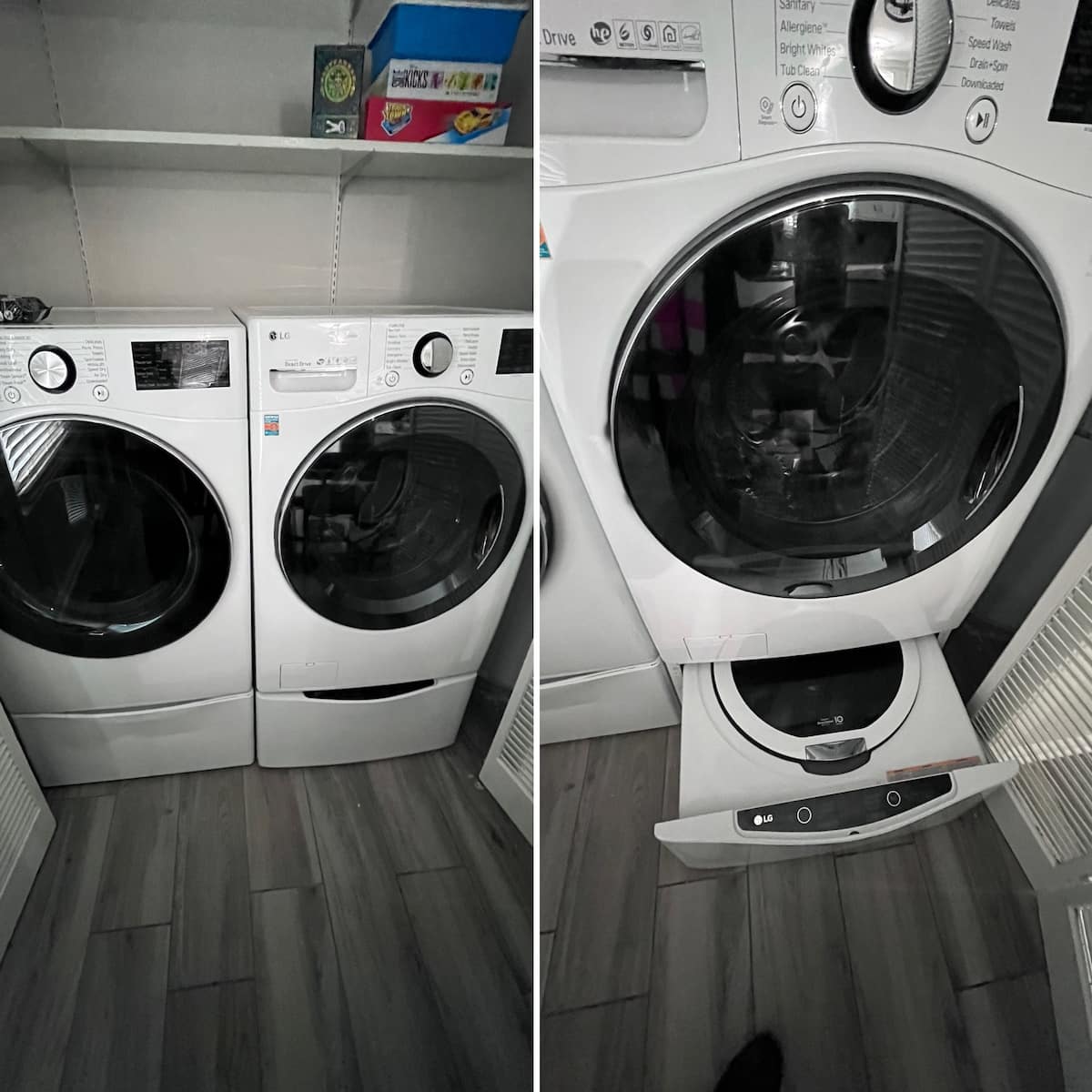Washer and Dryer