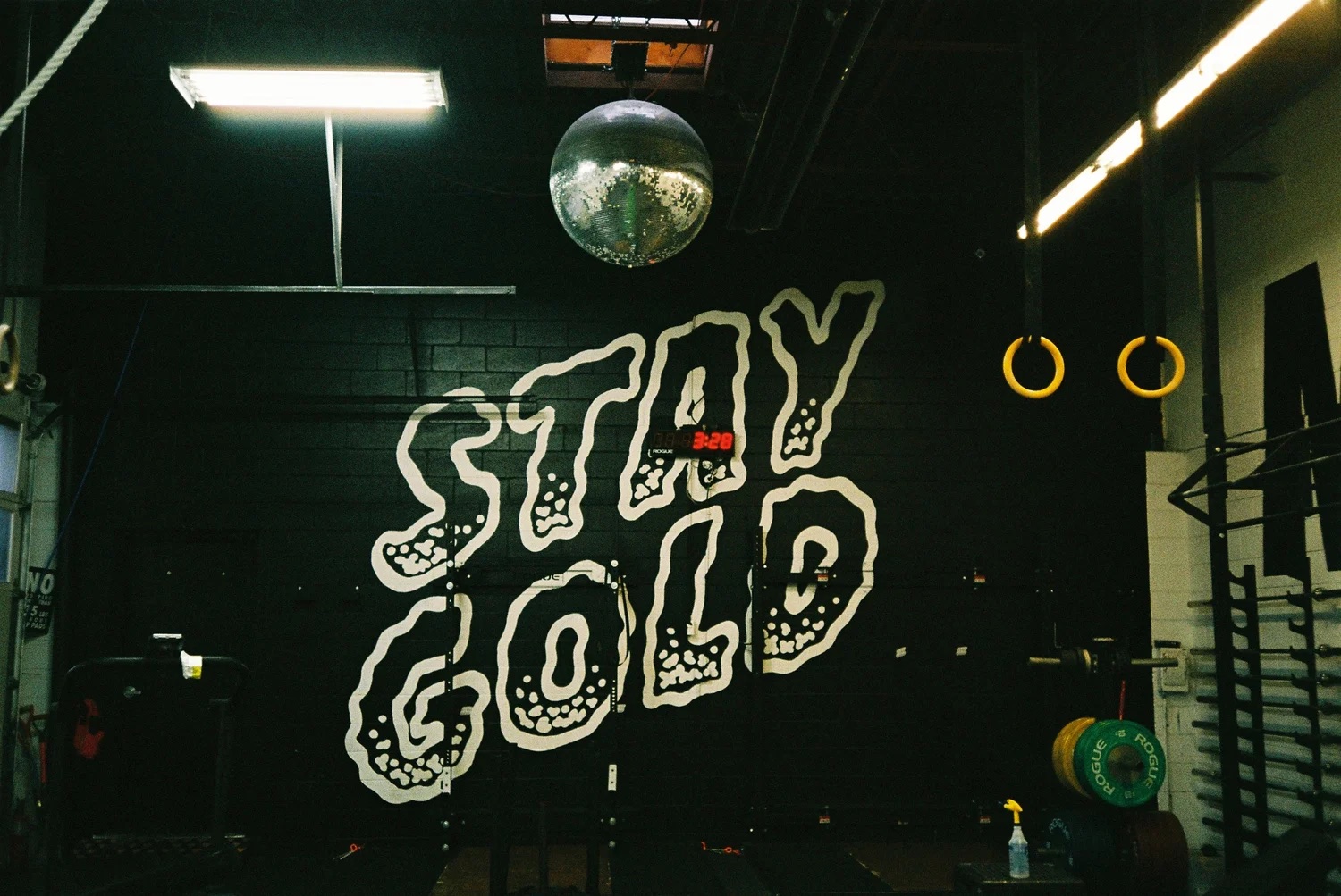 The Stay Gold wall