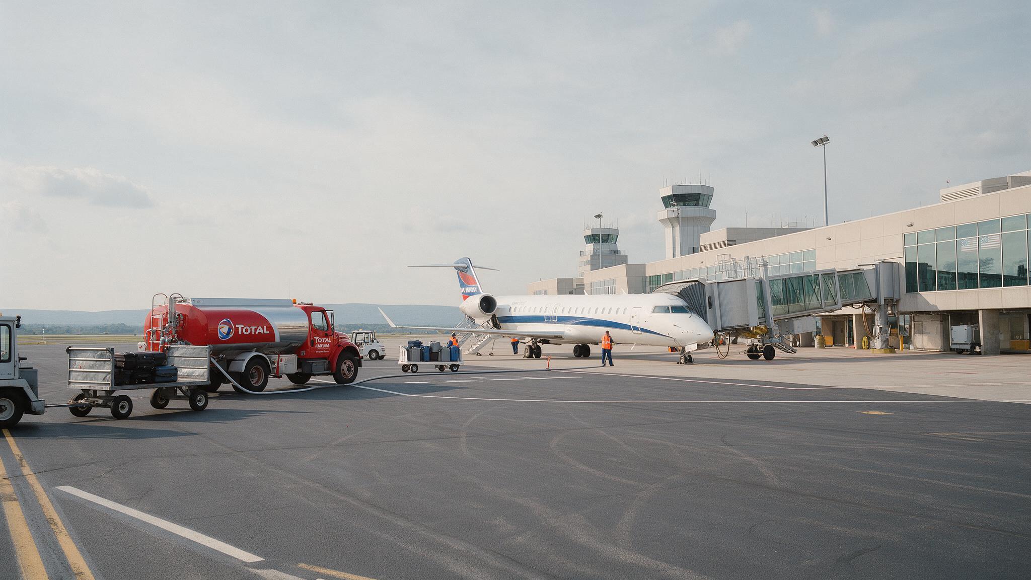 Syracuse Hancock International Airport in North Syracuse, New York