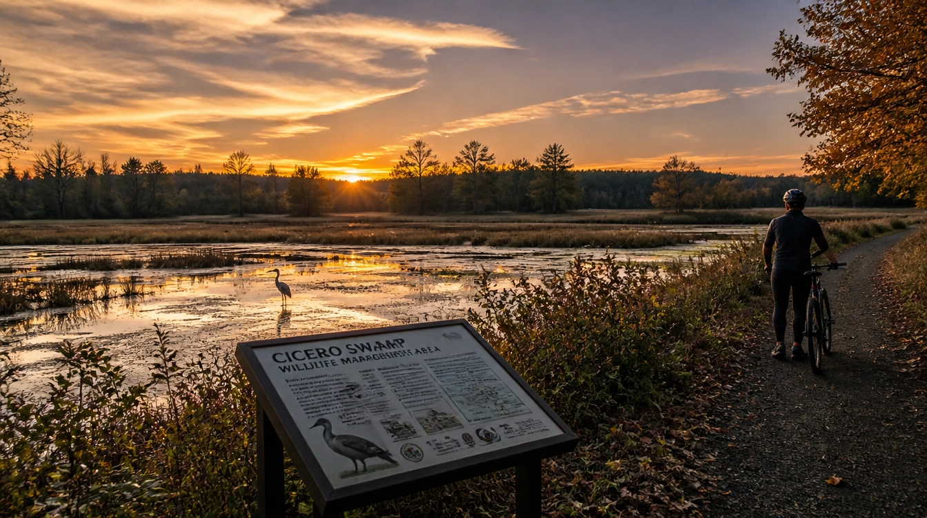 Cicero Swamp Wildlife Area in Cicero, New York