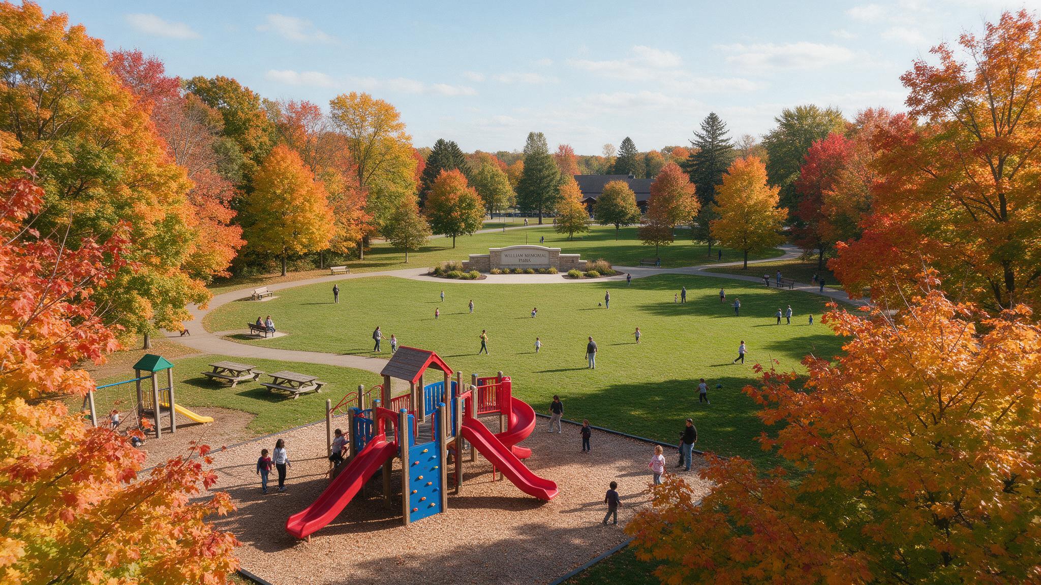 William Memorial Park in Cicero, New York