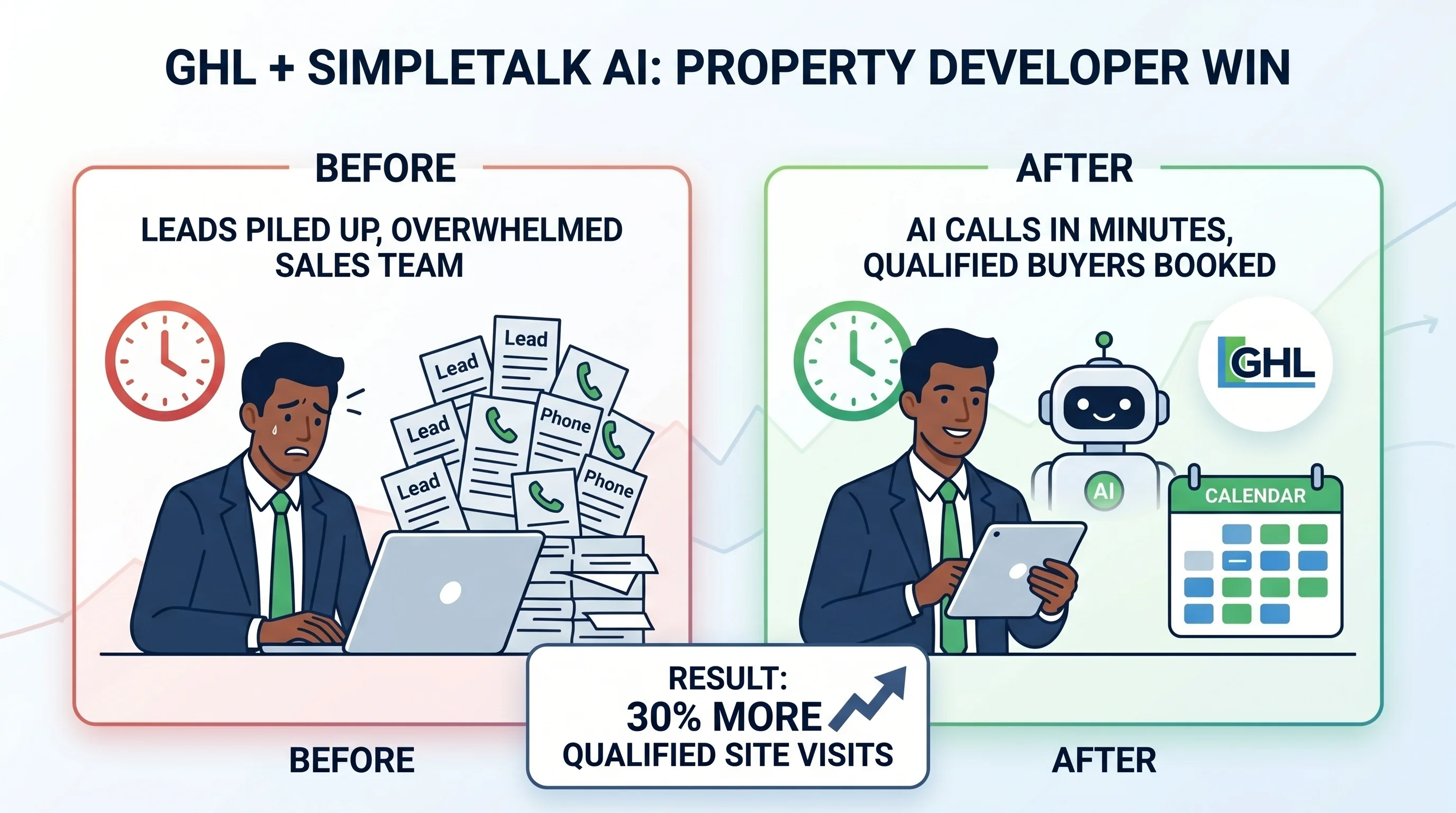 GoHighLevel & SimpleTalk Outreach for a Property Developer