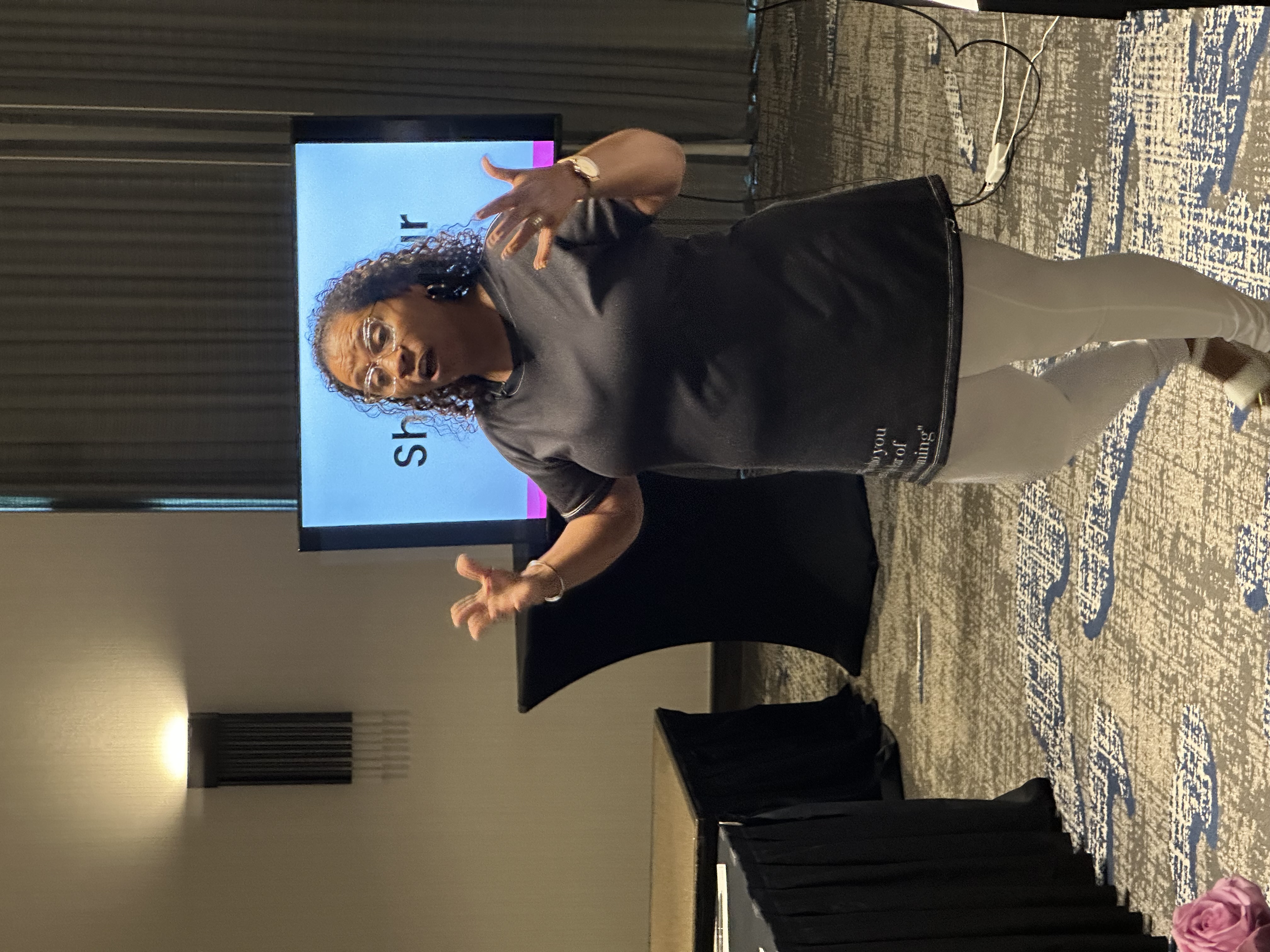 TammyRenee facilitating a group