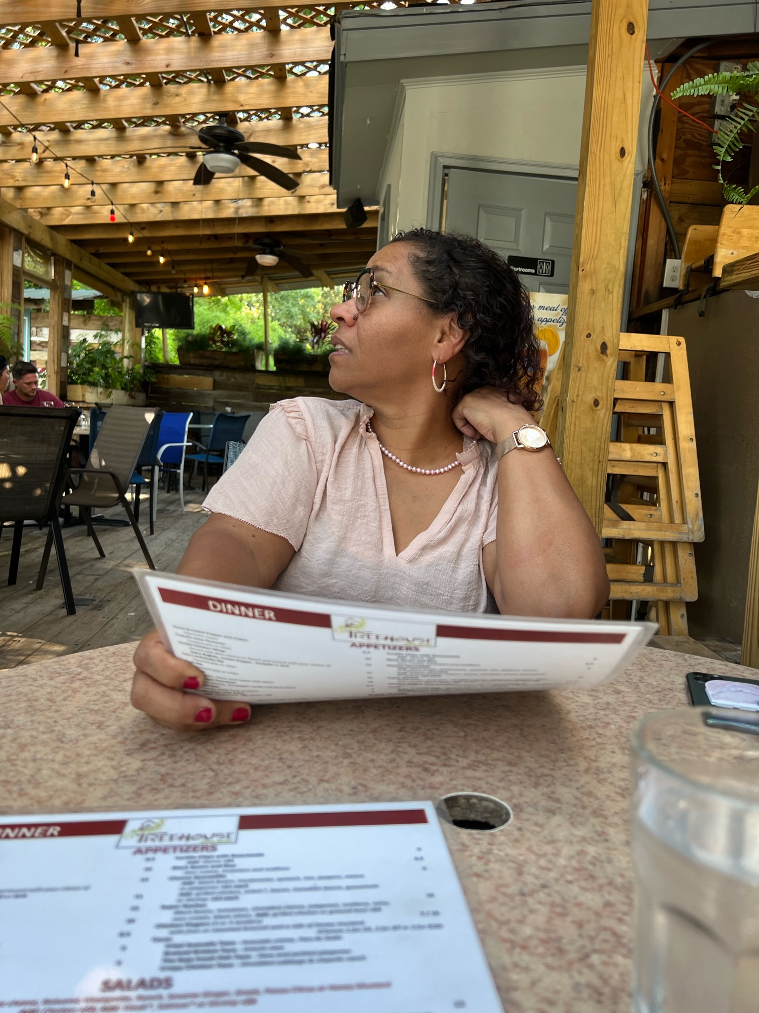 A customer service moment