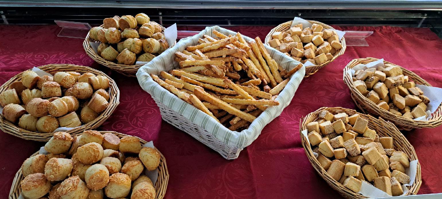 Sós aprósütemények és pogácsák