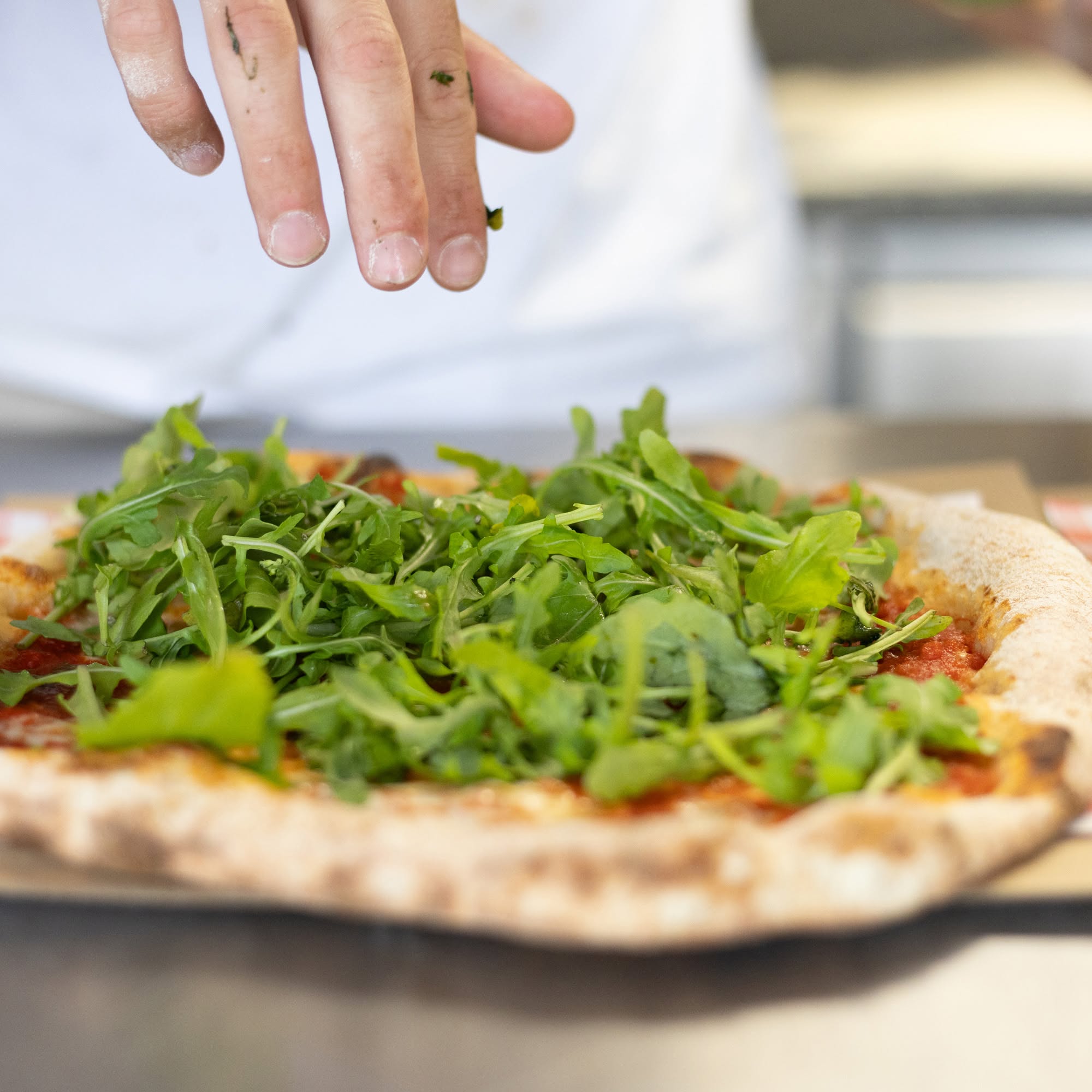 Pizza PapaLang pizza közelről