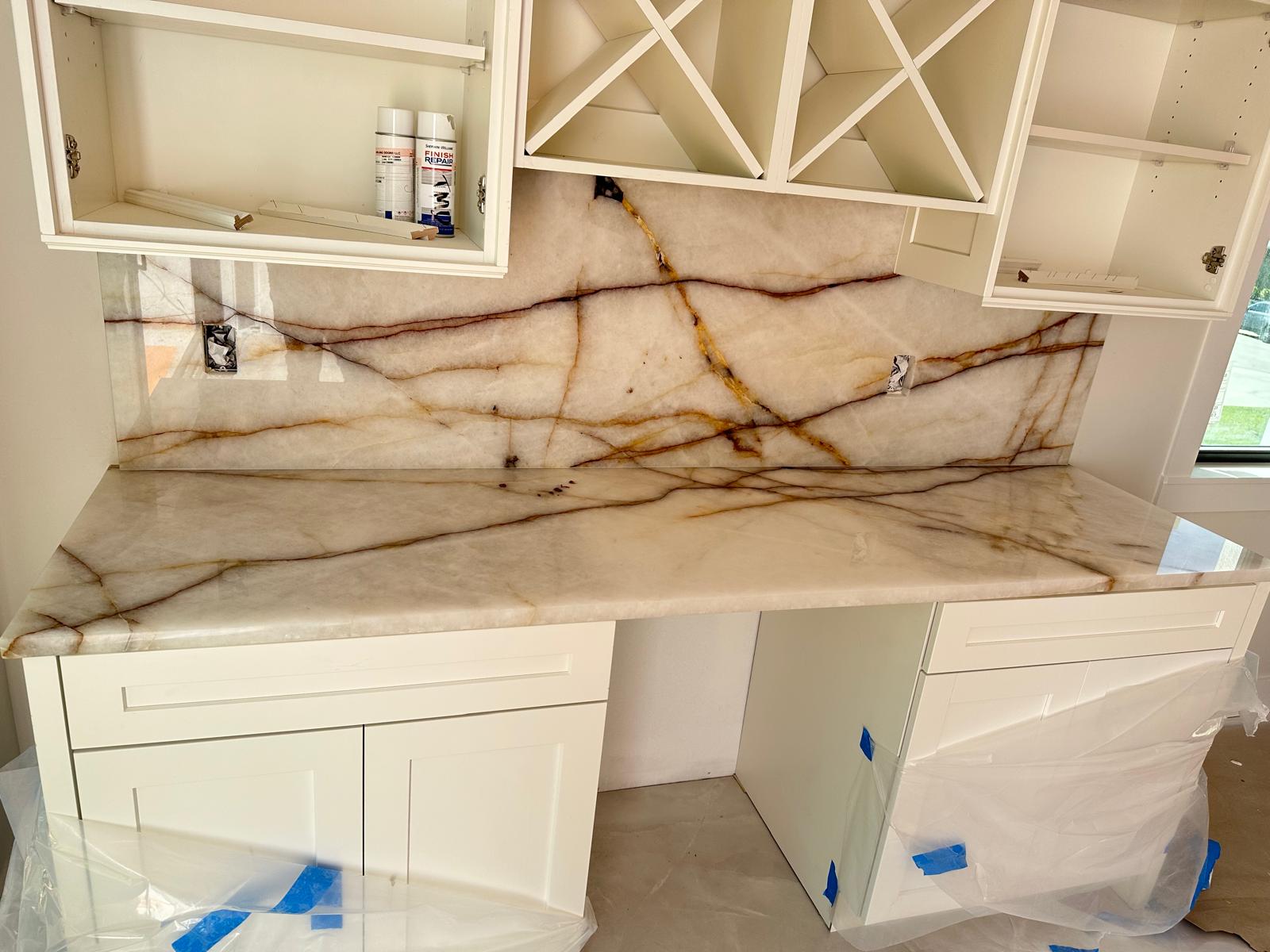 Installation of Kitchen Countertops 