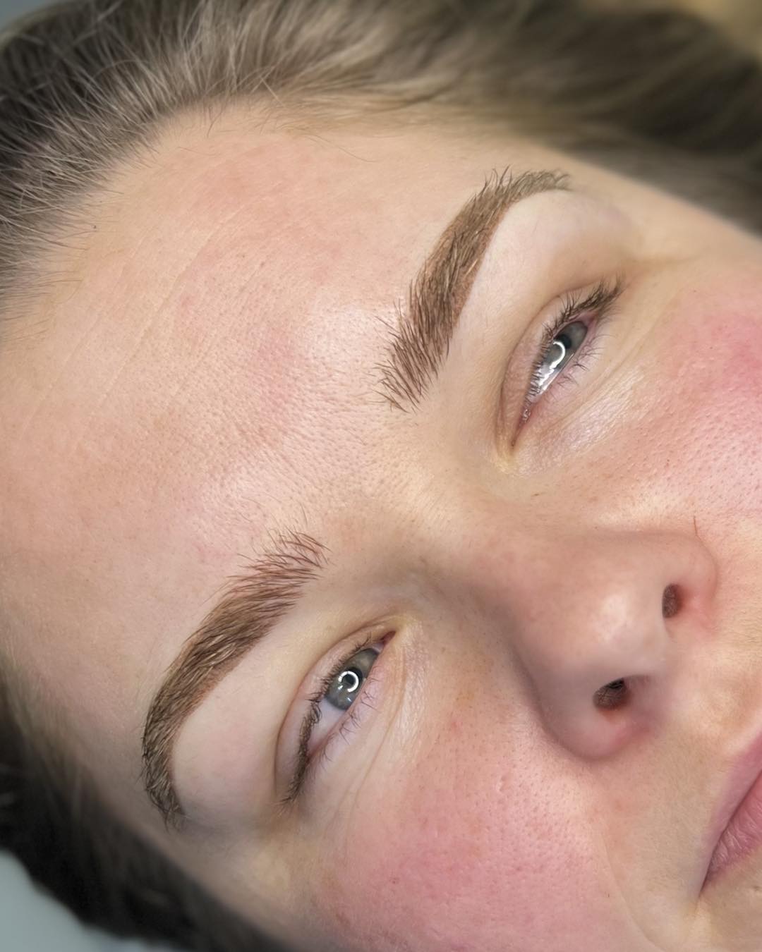 PMU brow result Camborne Cornwall – Rebecca PMU