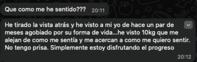 Feedback de Felipe