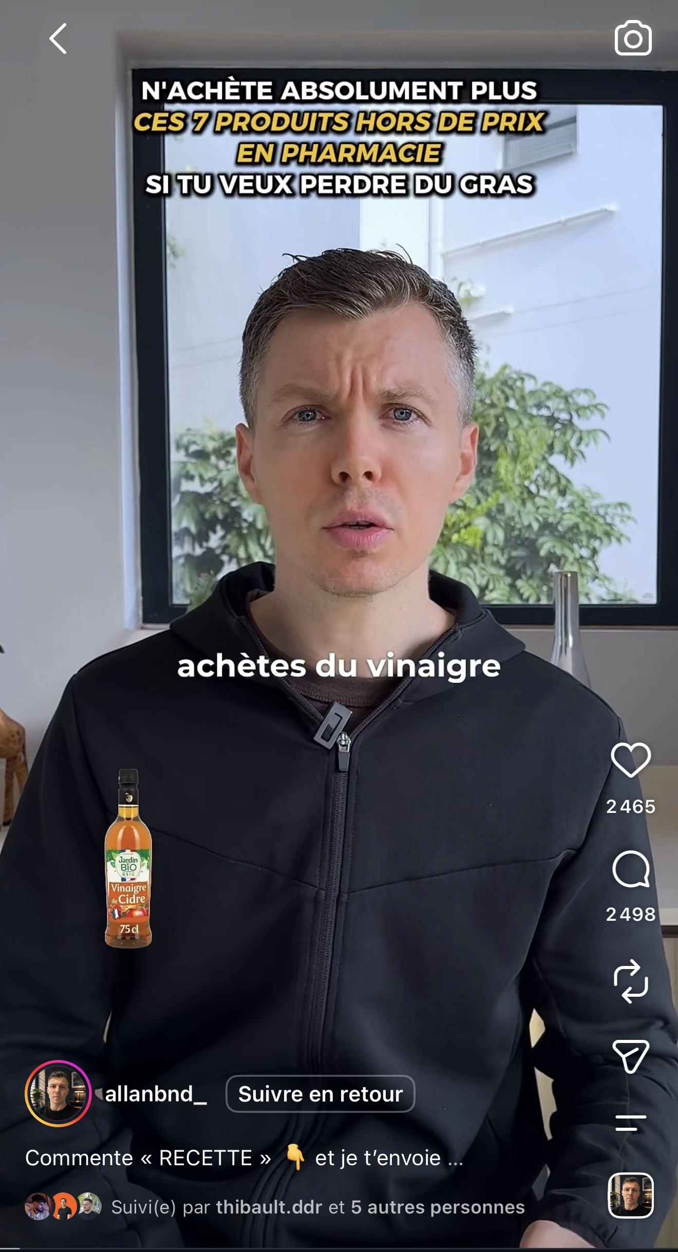 Reel de @allanbnd_ : 2 465 j'aime, 2 498 commentaires