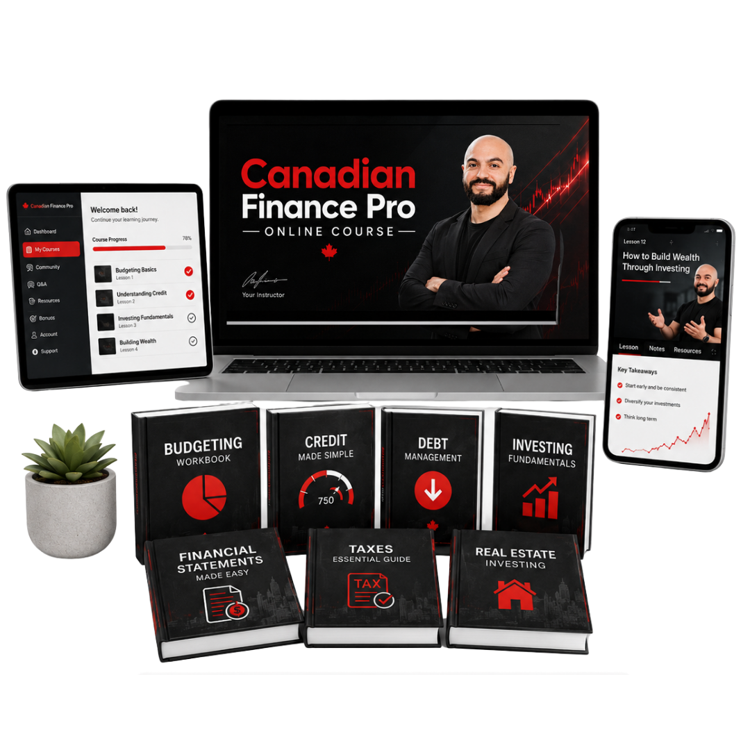 Everything included with Canadian Finance Pro