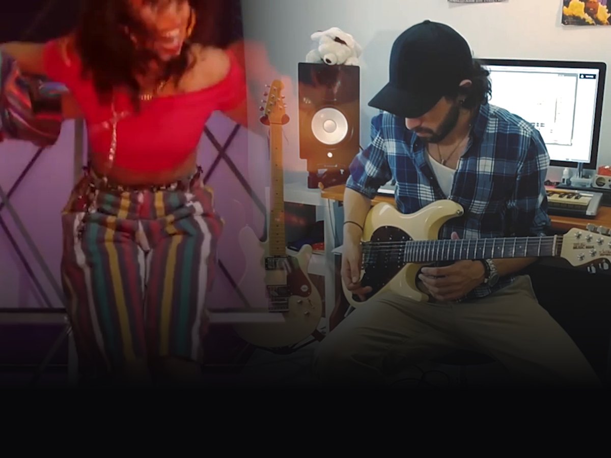 Bruno Mars — Finesse guitar solo