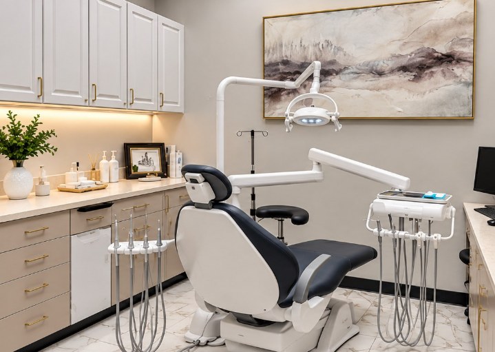 Bright treatment room
