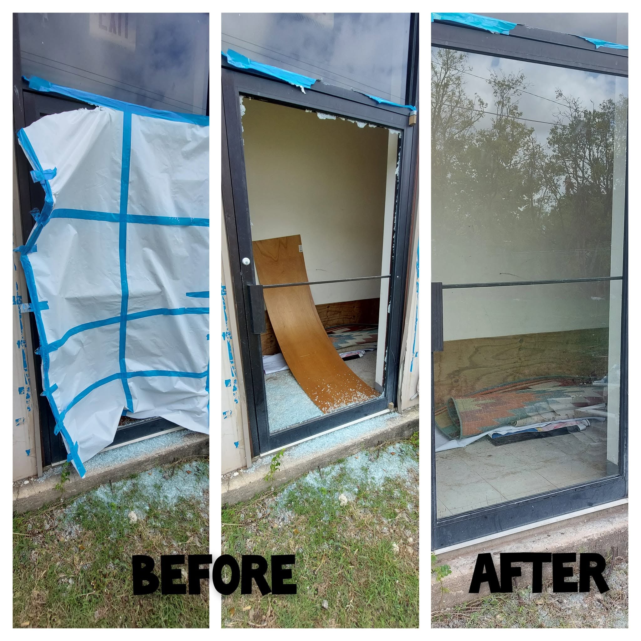 Brownsville and Harlingen Commercial Storefront Glass Repair