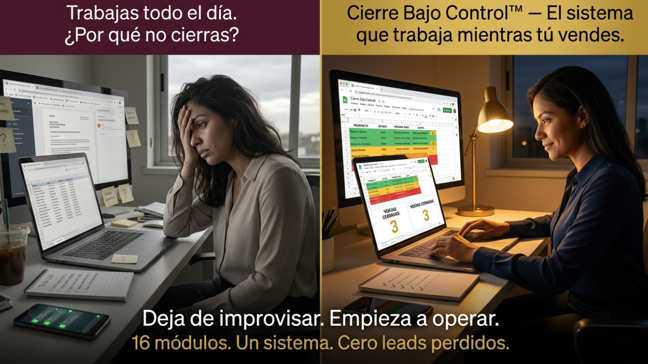 El dolor del vendedor sin sistema