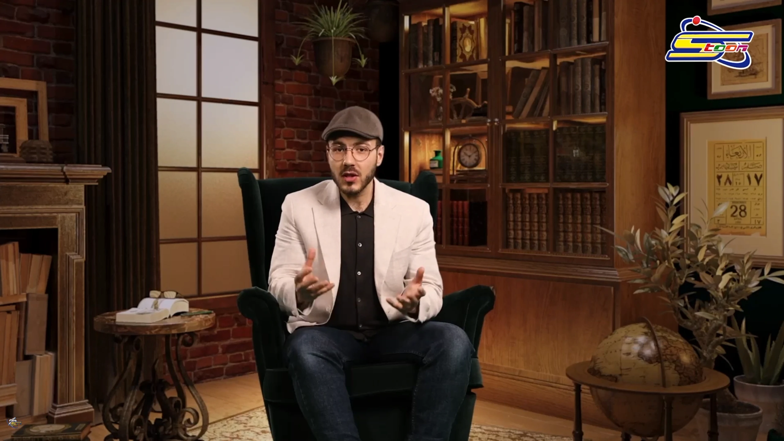 أحمد الصابوني في لقاء تلفزيوني