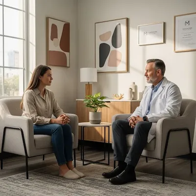 Depression consultation with physician at Medivira clinic in Frisco TX