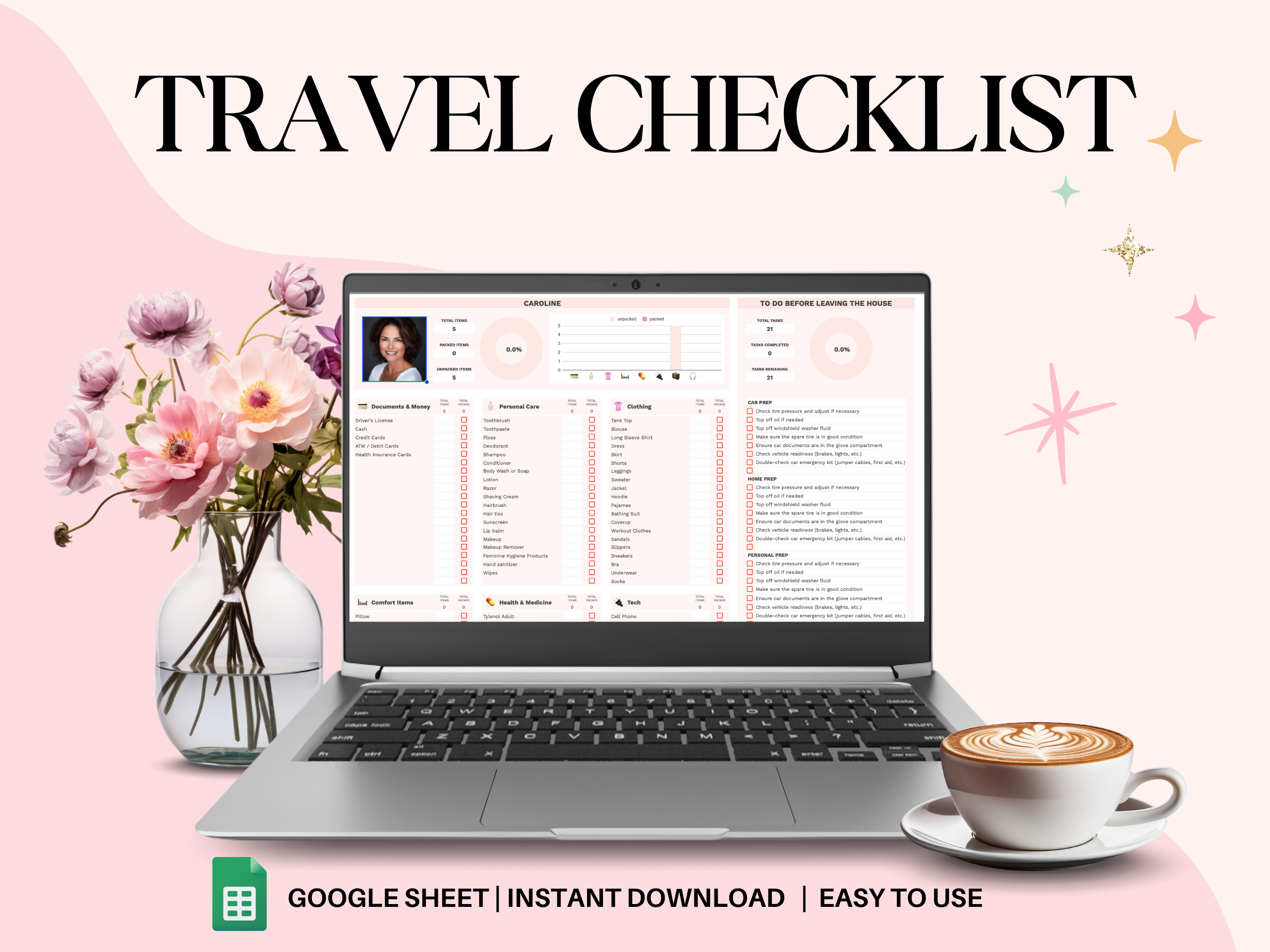 Free Travel Packing Checklist