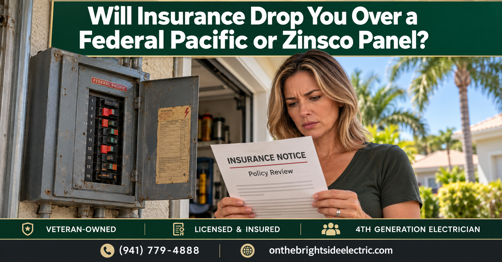 Will My Homeowner's Insurance Drop Me If I Have a Federal Pacific or Zinsco Panel?