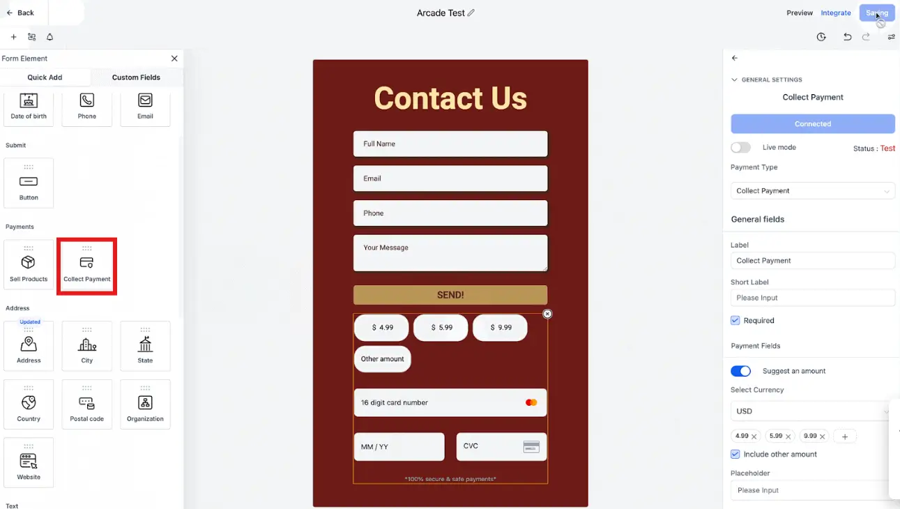 Activar PayPal en Payment Element de GoHighLevel